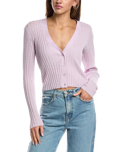 Iro Lyota Wool Cardigan In Purple