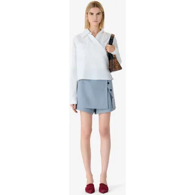 Iro Lyra Poplin Shirt In Gray