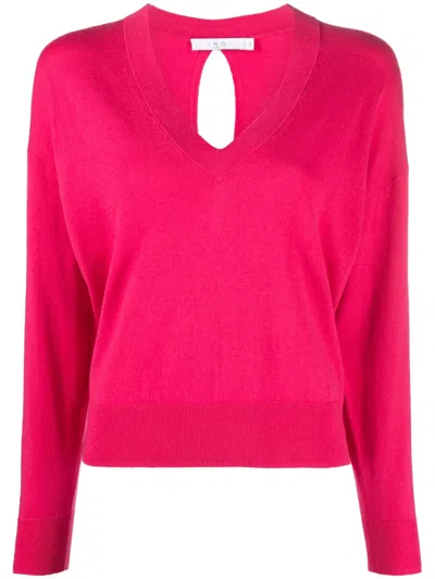 Iro Maddio Cut-out Jumper In Pink