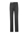 Iro Maggie Waist Hollowed-out Casual Pants In Black