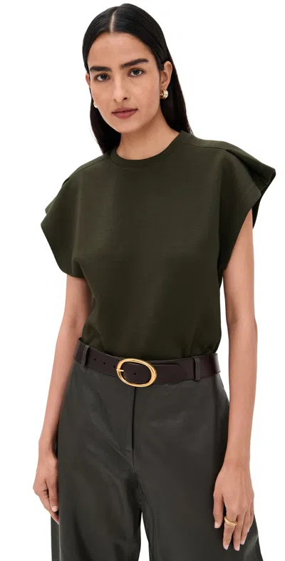 Iro Mahani Tee Military Khaki In Brown