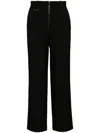 Iro Maltine Hose Mit Hohem Bund In Schwarz