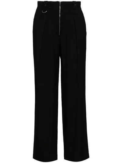 Iro Maltine Hose Mit Hohem Bund In Schwarz