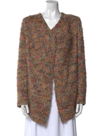 Pre-owned Iro Malvina V-neck Sweater In Neutral