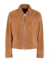 Iro Man Jacket Camel Size Xl Lambskin In Brown