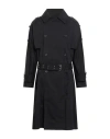 Iro Man Overcoat & Trench Coat Black Size 44 Cotton In Black