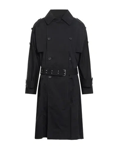 Iro Man Overcoat & Trench Coat Black Size 44 Cotton