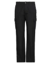Iro Man Pants Black Size M Cotton, Polyester In Black