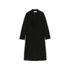 Iro Matha Double-breasted Coat In Black