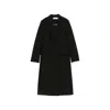 Iro Matha Double-breasted Coat In Black