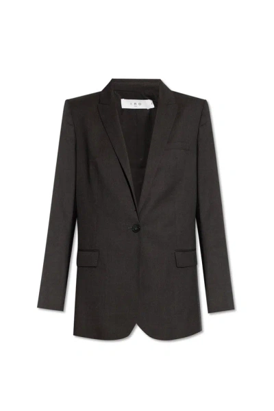 Iro Maurane Single Breasted Blazer In Grey