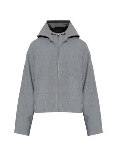 Iro Long Sleeve Casual Jacket In Gray