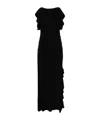 Iro Miassa Sleeveless Gathered Maxi Dress In Black