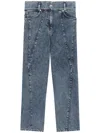 Iro Mid-rise Flared Jeans In Blue