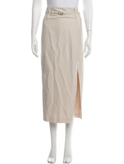 Pre-owned Iro Midi Length Skirt In Neutrals