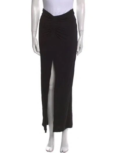 Pre-owned Iro Midi Length Skirt W/ Tags In Black