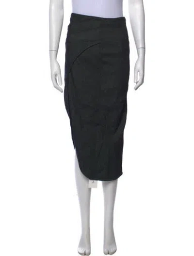 Pre-owned Iro Midi Length Skirt W/ Tags In Gray