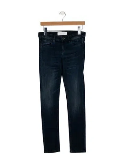Pre-owned Iro Mid-rise Skinny Leg Jeans In Blue