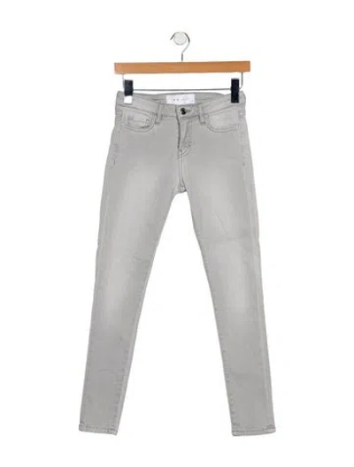 Pre-owned Iro Mid-rise Skinny Leg Jeans In Blue