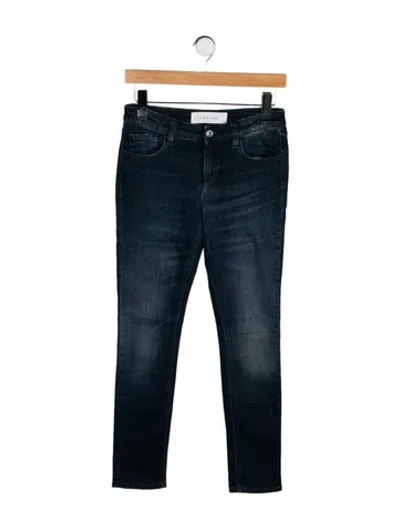 Pre-owned Iro Mid-rise Skinny Leg Jeans In Blue