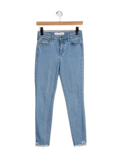 Pre-owned Iro Mid-rise Skinny Leg Jeans In Blue