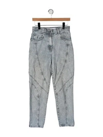 Pre-owned Iro Mid-rise Skinny Leg Jeans In Blue
