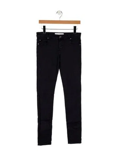 Pre-owned Iro Mid-rise Skinny Leg Jeans In Blue