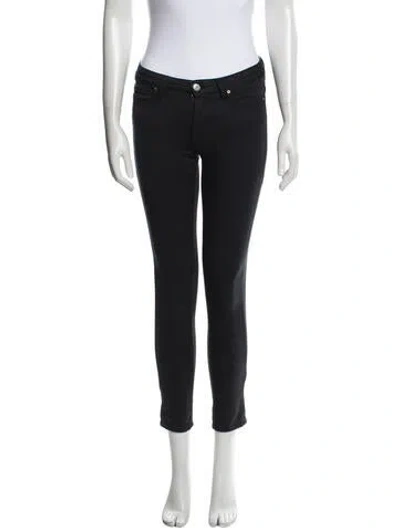 Pre-owned Iro Mid-rise Skinny Leg Jeans In Blue