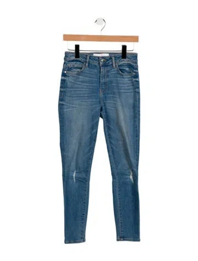 Pre-owned Iro Mid-rise Skinny Leg Jeans In Blue
