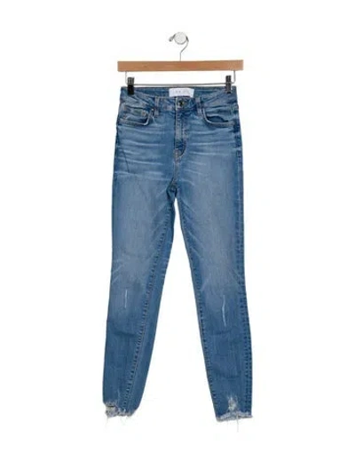 Pre-owned Iro Mid-rise Skinny Leg Jeans In Blue