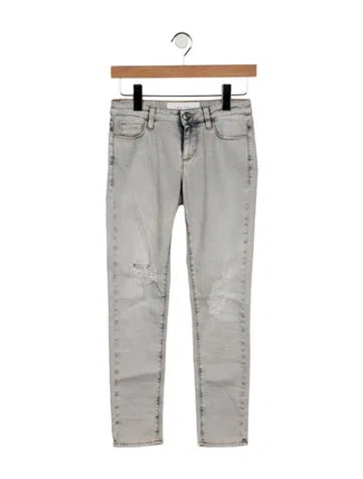 Pre-owned Iro Mid-rise Skinny Leg Jeans In Blue