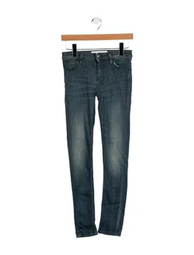 Pre-owned Iro Mid-rise Skinny Leg Jeans In Blue