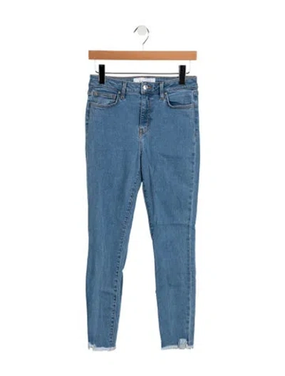 Pre-owned Iro Mid-rise Skinny Leg Jeans In Blue