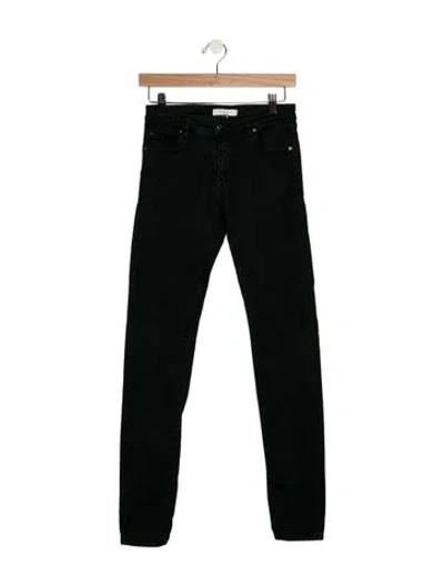 Pre-owned Iro Mid-rise Skinny Leg Jeans In Green