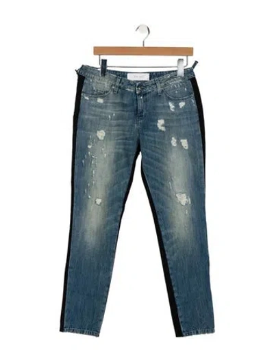 Pre-owned Iro Mid-rise Skinny Leg Jeans In Multi