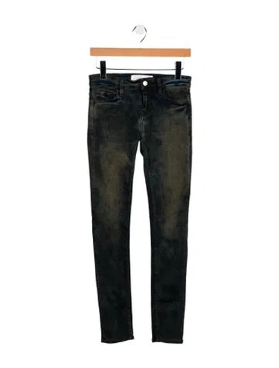 Pre-owned Iro Mid-rise Skinny Leg Jeans In Multi