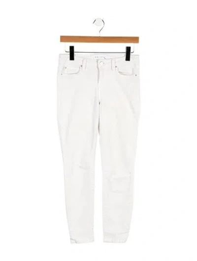 Pre-owned Iro Mid-rise Skinny Leg Jeans In Neutral