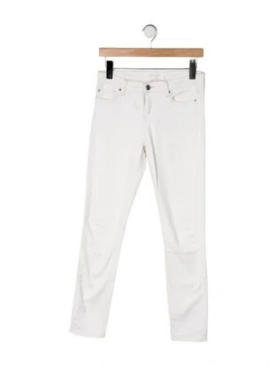 Pre-owned Iro Mid-rise Skinny Leg Jeans In Neutral