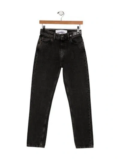 Pre-owned Iro Mid-rise Skinny Leg Jeans W/ Tags In Black