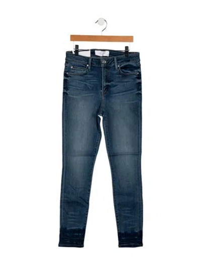 Pre-owned Iro Mid-rise Skinny Leg Jeans W/ Tags In Blue