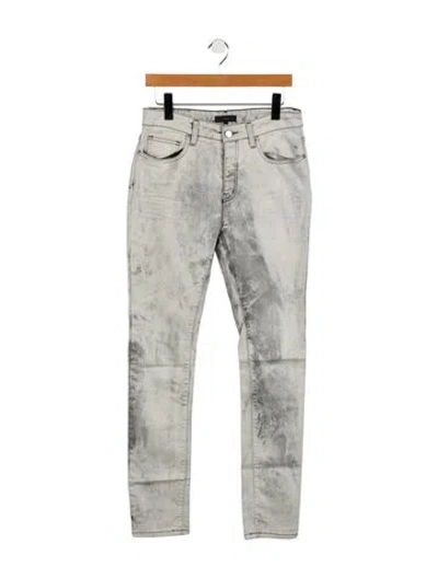 Pre-owned Iro Mid-rise Straight Leg Jeans W/ Tags In Neutral