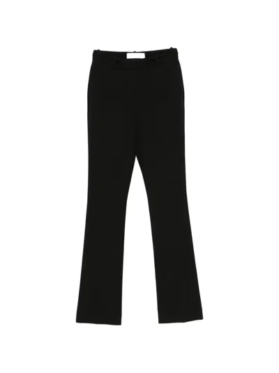 Iro Mid-rise Tailored Trousers In Black