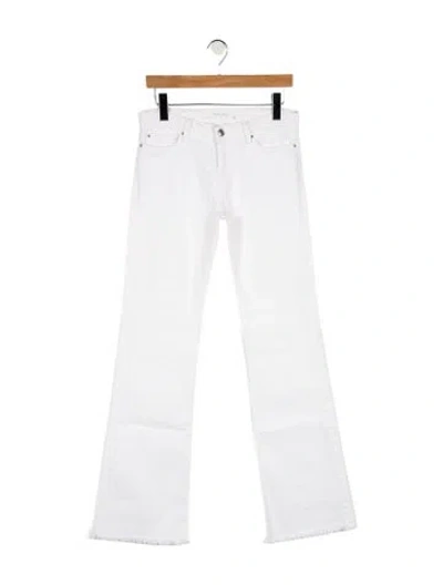 Pre-owned Iro Mid-rise Wide Leg Jeans In Blue