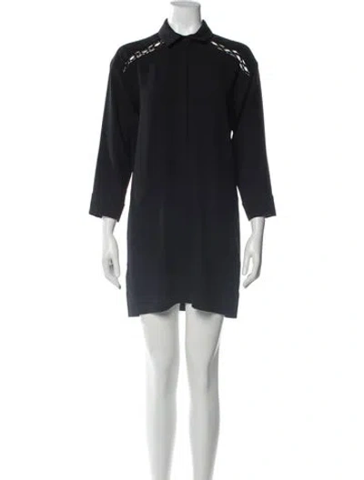 Pre-owned Iro Mini Dress In Black