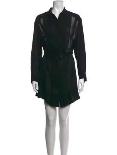 Pre-owned Iro Mini Dress In Black