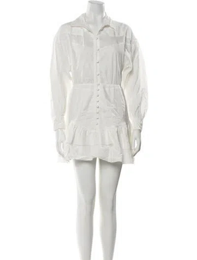 Pre-owned Iro Mini Dress W/ Tags In White