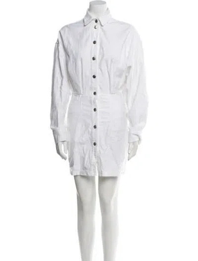 Pre-owned Iro Mini Dress In White