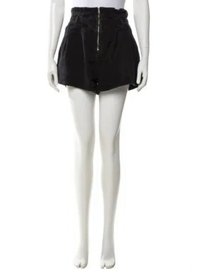 Pre-owned Iro Mini Shorts In Black