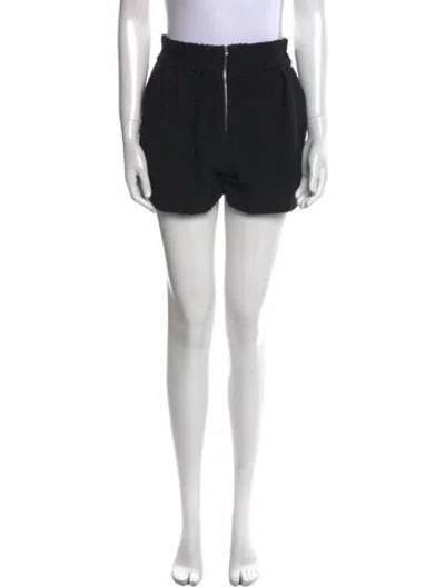 Pre-owned Iro Mini Shorts In Black
