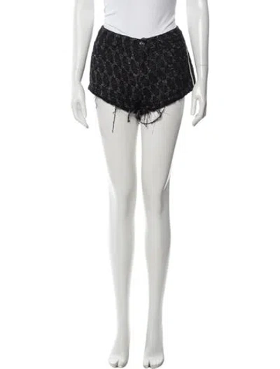 Pre-owned Iro Mini Shorts In Black